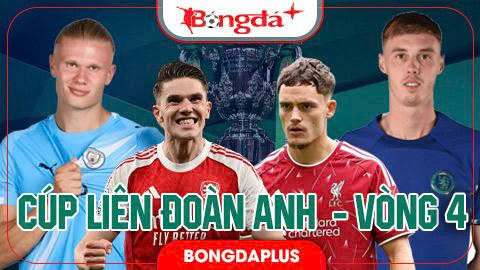 Lịch thi đấu vòng 4 Cúp Liên đoàn Anh 2026/27 trực tiếp ở đâu, kênh nào?